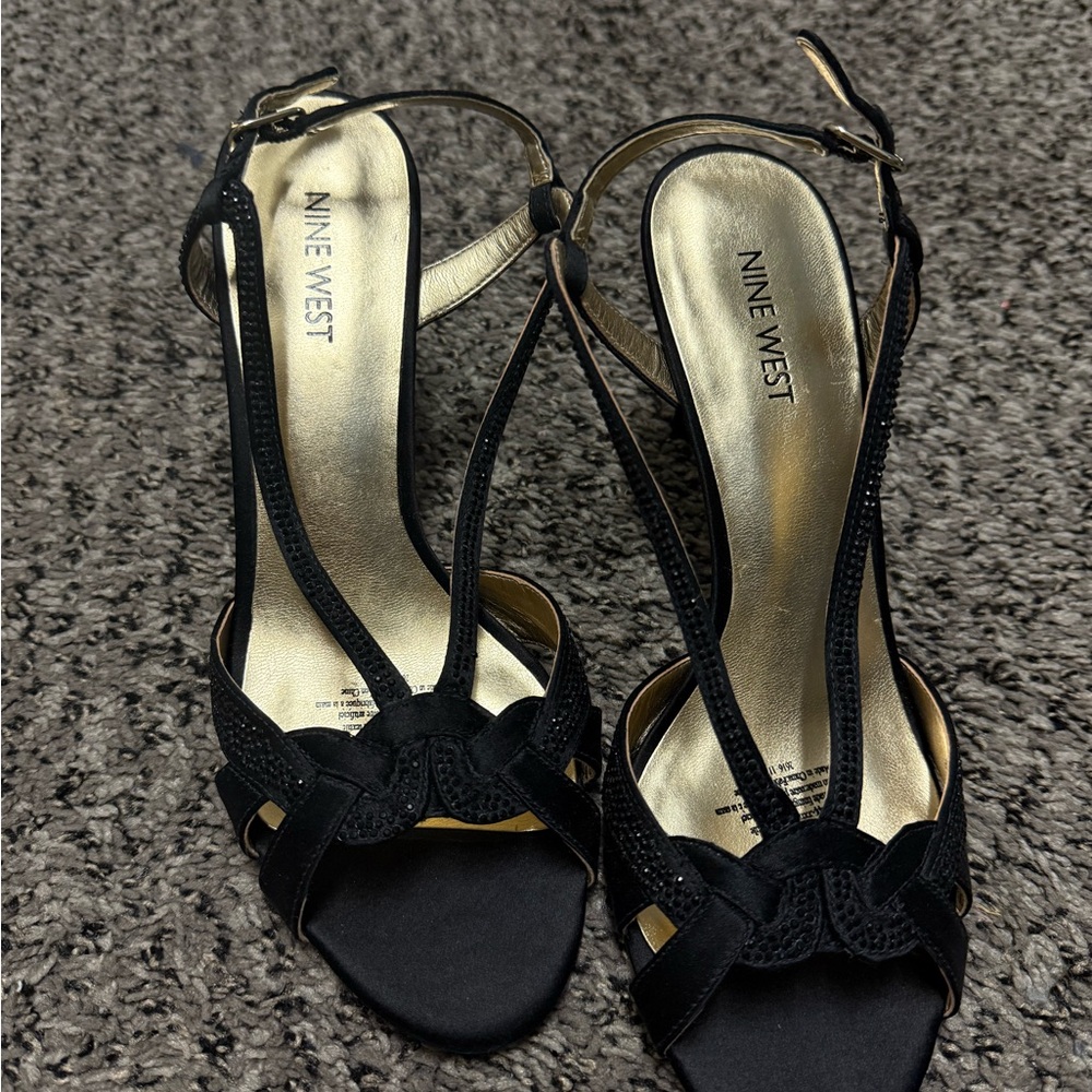 Nine West Black Women's Sandals